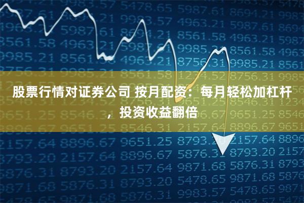 股票行情对证券公司 按月配资：每月轻松加杠杆，投资收益翻倍