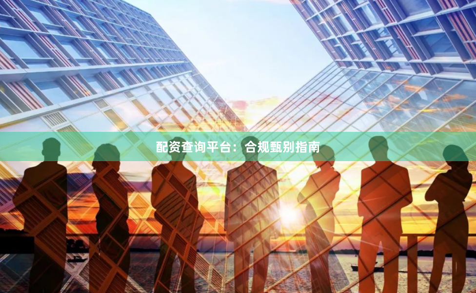 配资查询平台：合规甄别指南